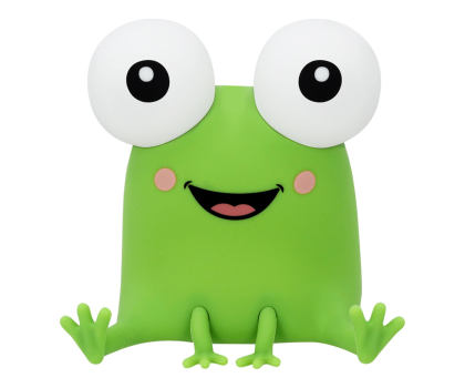 Lampka InnoGIO Silikonowa lampka nocna FROGO THE FROG